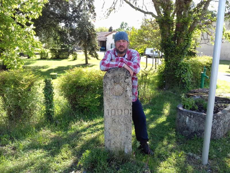 am ´ noch 1000 Kilometerstein´